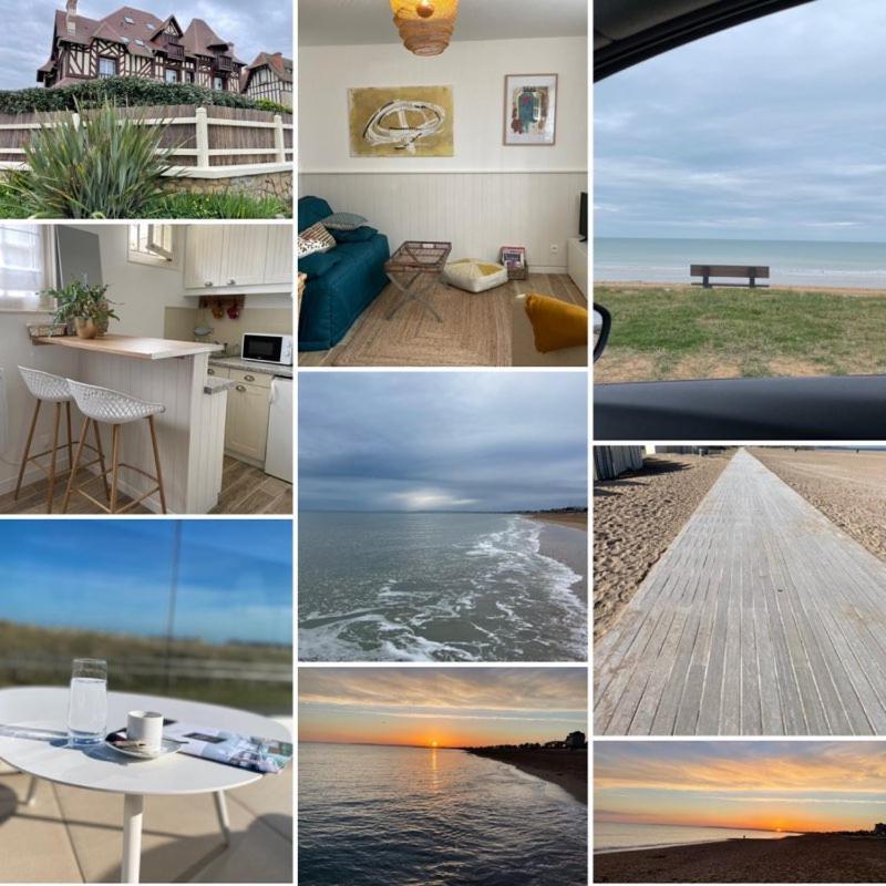 Seashore Hideaway Studio Hermanville-sur-Mer Esterno foto
