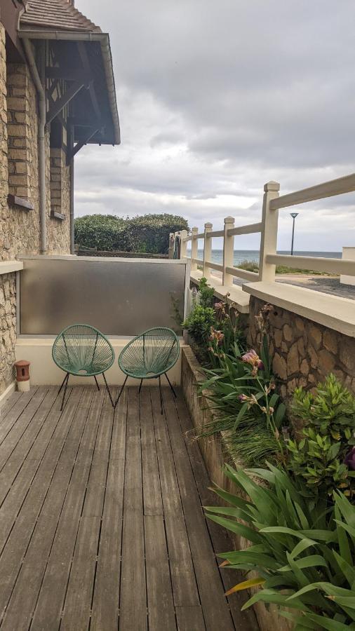 Seashore Hideaway Studio Hermanville-sur-Mer Esterno foto